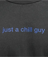 A.LAB Chill Guy Washed Black T-Shirt