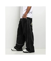 A.LAB Mega Piped Black Jeans