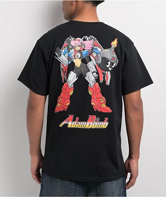 Adam Bomb Final Boss Black T-Shirt
