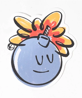 Adam Bomb Smile Sticker