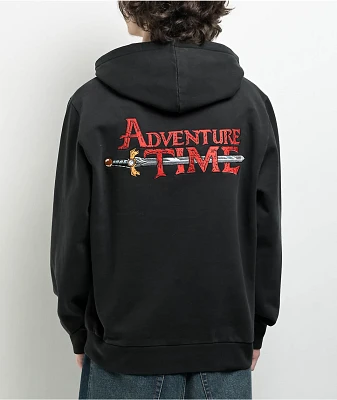 Adventure Time x Welcome Ricardio Black Hoodie