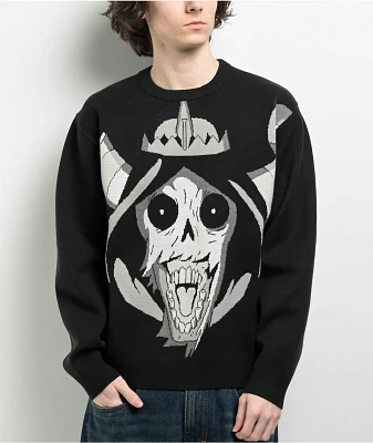 Adventure Time x Welcome The Lich Black Sweater