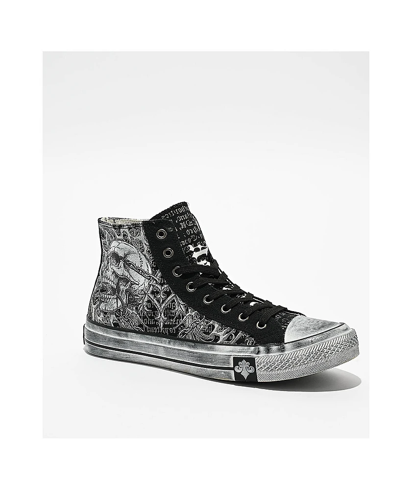 Affliction Collapse Black & Grey Shoes