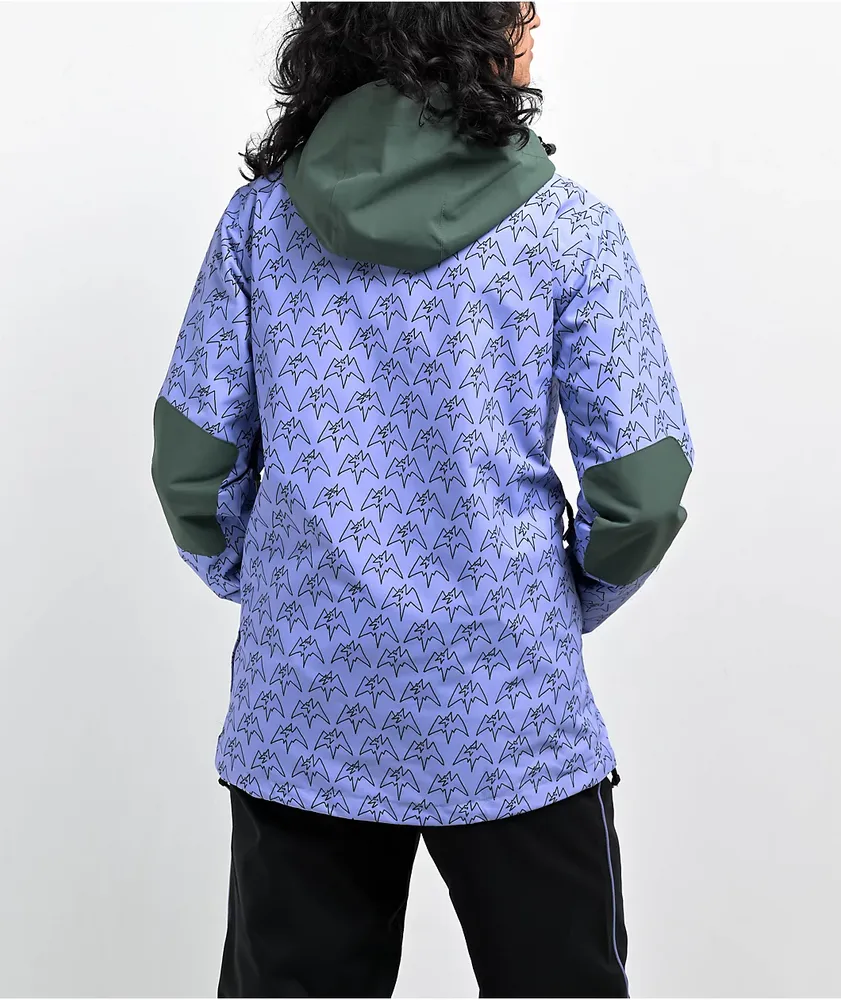 Airblaster Freedom Green 10K Anorak Snowboard Jacket