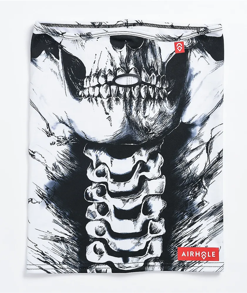 Airhole Skeleton Fleece Face Cover