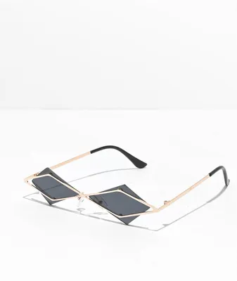 Alec Black & Gold Sunglasses