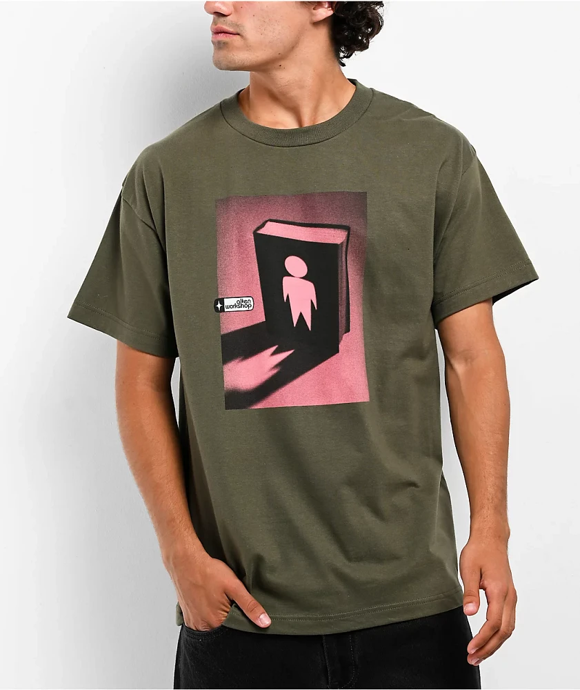 Alien Workshop Good Book Green T-Shirt