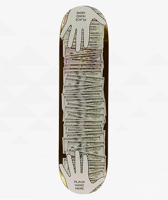 Alltimers x Bronze Money Spread Marshall 8.25" Skateboard Deck