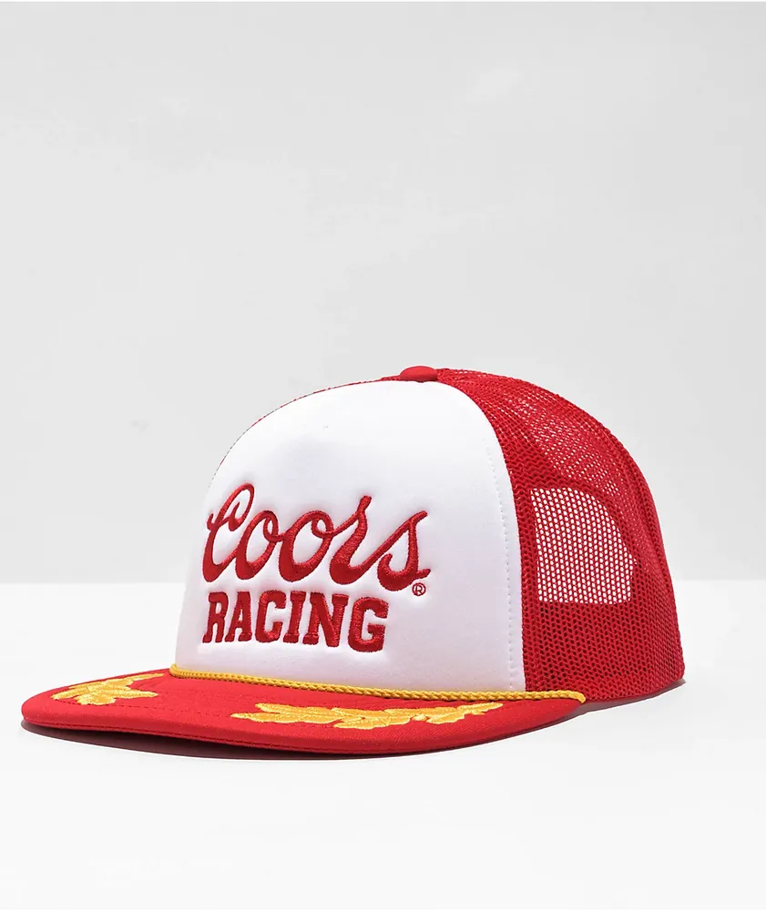 American Needle x Coors Earnhardt Red & White Trucker Hat