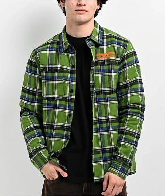 Anti-Hero Eagle Green Flannel Shirt Jacket