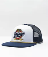 Any Means Necessary Molotov Blue Trucker Hat