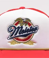 Any Means Necessary Molotov Red Snapback Hat