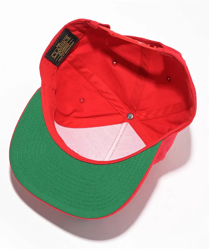 Any Means Necessary Scratchy Red Trucker Hat