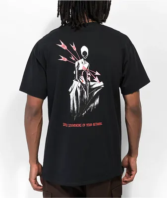 Any Means Necessary Souvenir Black T-Shirt