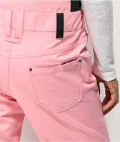 Aperture Adventure Pink Icing 10K Bib Snowboard Pants