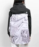 Aperture Lexi Black & Marble 10K Snowboard Jacket 2024