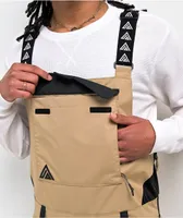 Aperture Tugboat Khaki 10K Snowboard Bib Pants