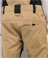 Aperture Tugboat Khaki 10K Snowboard Bib Pants