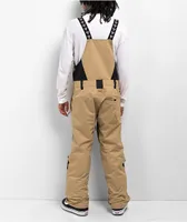 Aperture Tugboat Khaki 10K Snowboard Bib Pants