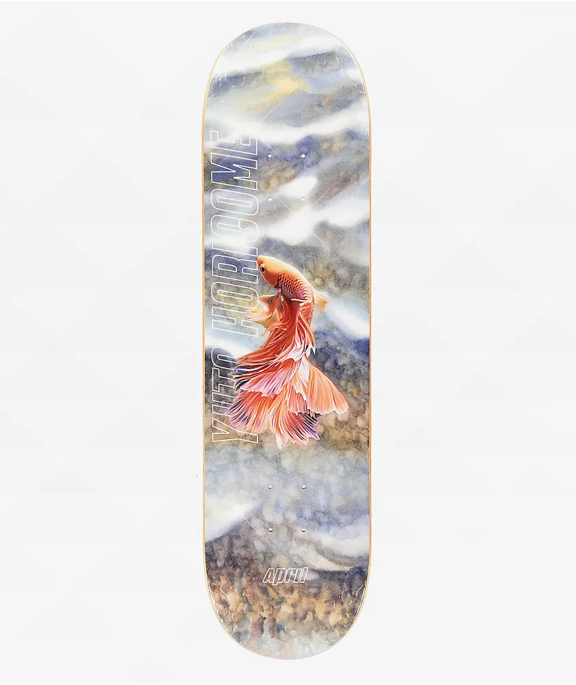 April Yuto Tropical 8.25" Skateboard Deck
