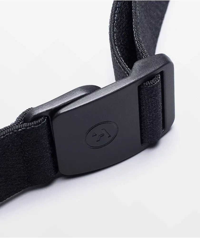 Arcade Zone Stamp Black Clasp Belt