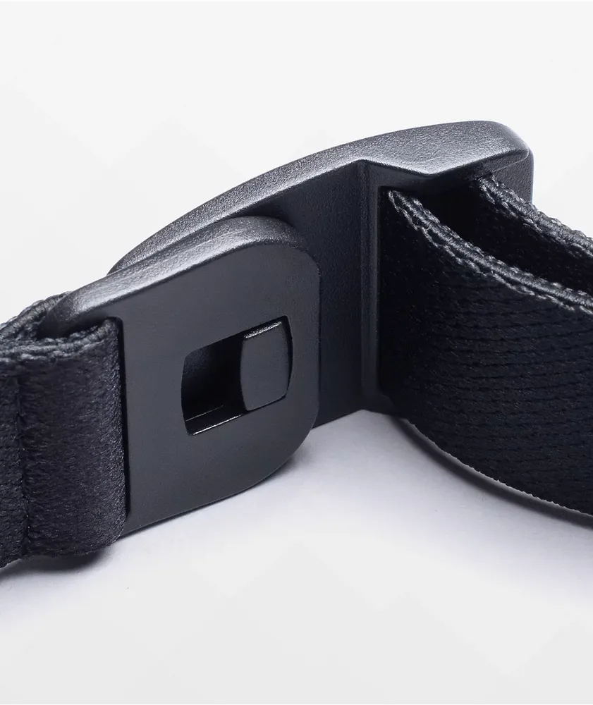 Arcade Zone Stamp Black Clasp Belt
