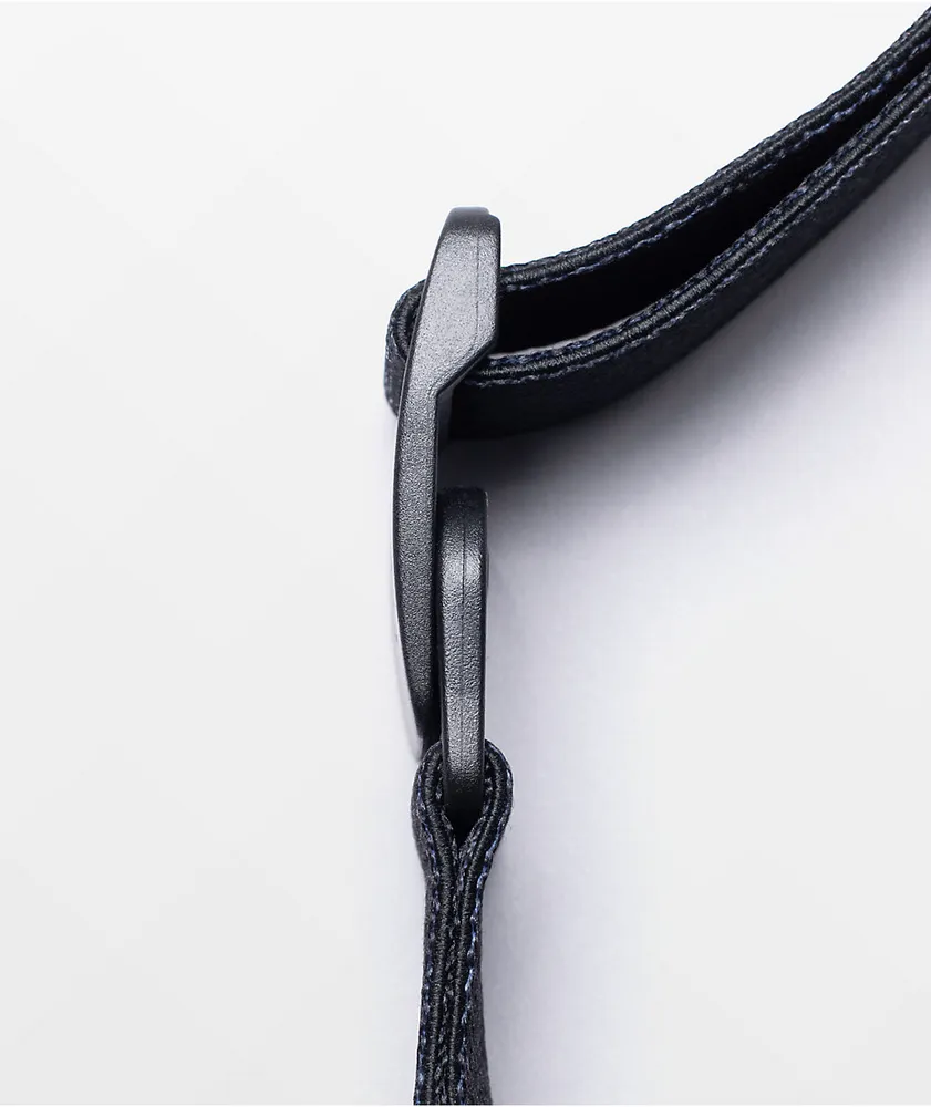 Arcade Zone Stamp Black Clasp Belt