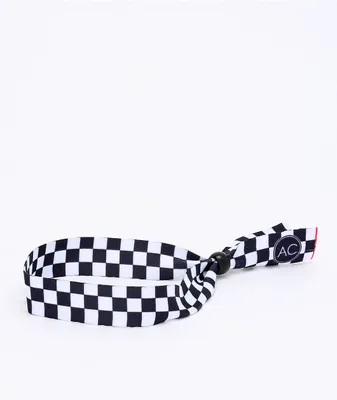 Artist Collective Check Black & White Festival Bracelet