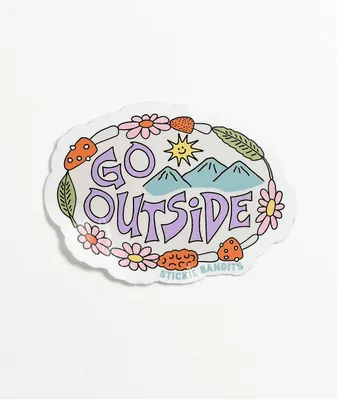 Artist Collective Go Outside Sticker