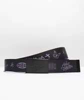 Artist Collective Misery Icons Black Web Belt