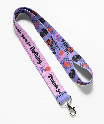 Artist Collective Thank You For Nothing Lanyard