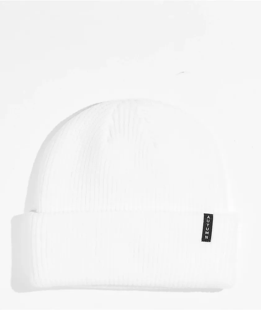 Autumn Select White Beanie