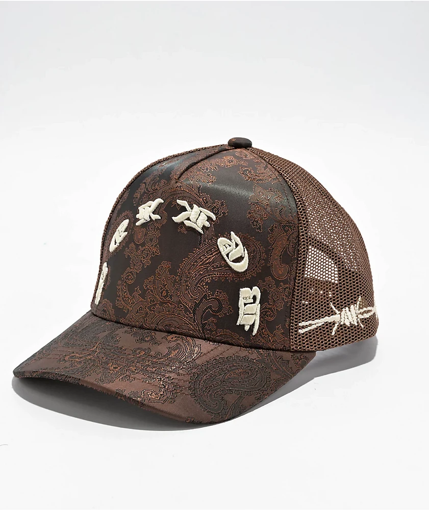 BGK Radioactive Murder She Wrote Brown Trucker Hat