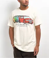 Back 2 School Special Racing Team Natural T-Shirt