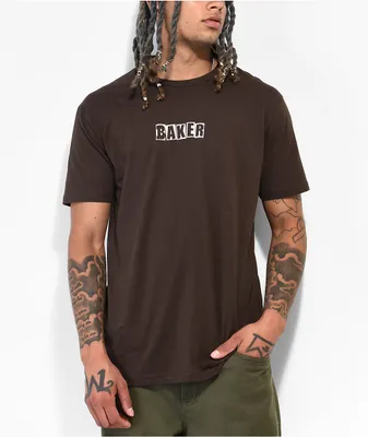 Baker Brand Logo Brown T-Shirt