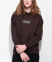 Baker Logo Brown Hoodie