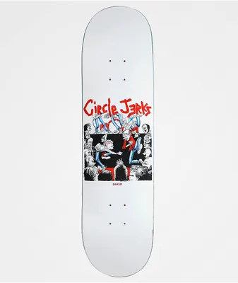 Baker x Circle Jerks T-Funk 8.25" Skateboard Deck