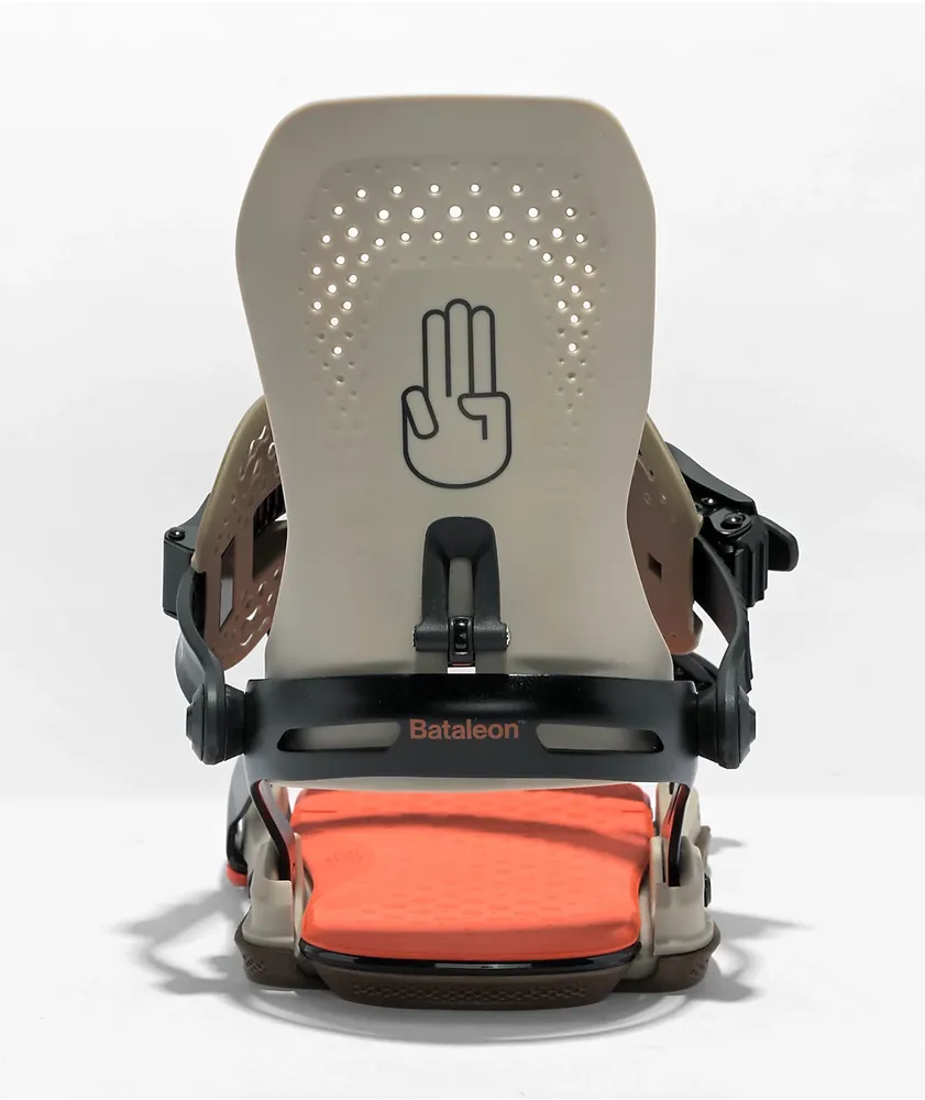 Bataleon Chaos Asymwrap Sand Snowboard Bindings 2023