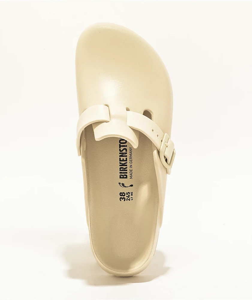 Birkenstock Boston Essentials EVA Eggshell Clogs