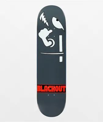 Blackout Bullet 8.25" Skateboard Deck