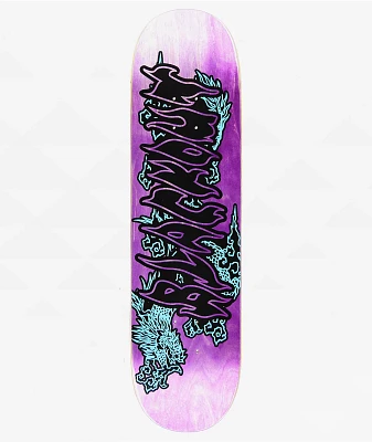 Blackout Neon Dragon 8.25" Skateboard Deck