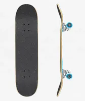 Blueprint Spray Heart Blue 8.0" Skateboard Complete