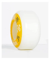 Bones 100 Ringers 51mm Yellow & White Skateboard Wheels