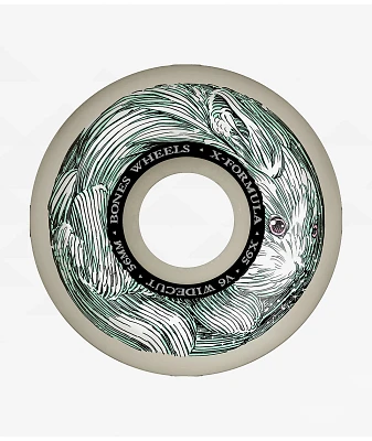 Bones X-Formula Money Bunny Widecut 56mm 95a Skateboard Wheels