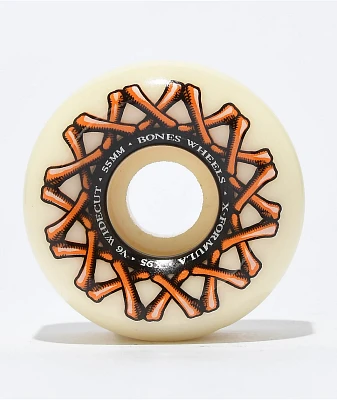 Bones X-Formula Widecuts 55mm 95a Skateboard Wheels