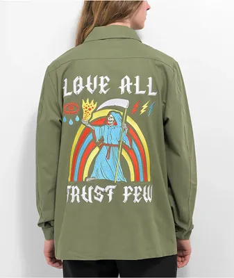 Boss Dog Love All Olive Jacket
