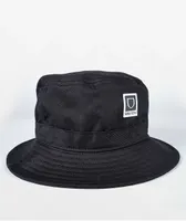 Brixton Beta Packable Black Bucket Hat