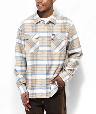 Brixton Bowery Whitecap Flannel Shirt