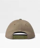 Brixton Crest MP Military Olive Snapback Hat