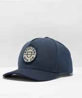 Brixton Crest MP Teal & Navy Snapback Hat